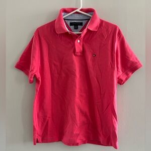 Tommy Hilfiger Men’s Coral Pink Polo Shirt